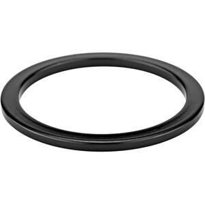 KCNC Headset Spacer 1 1/8" 2mm, negro negro