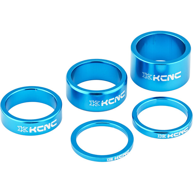KCNC Headset Spacer 1 1/8" 3/5/10/14/20mm blau