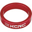 KCNC Headset Spacer 1 1/8" 8mm, czerwony