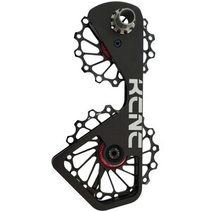 KCNC Jockey Wheel System SUS für Shimano 10S/11S 14+16 Zähne schwarz schwarz