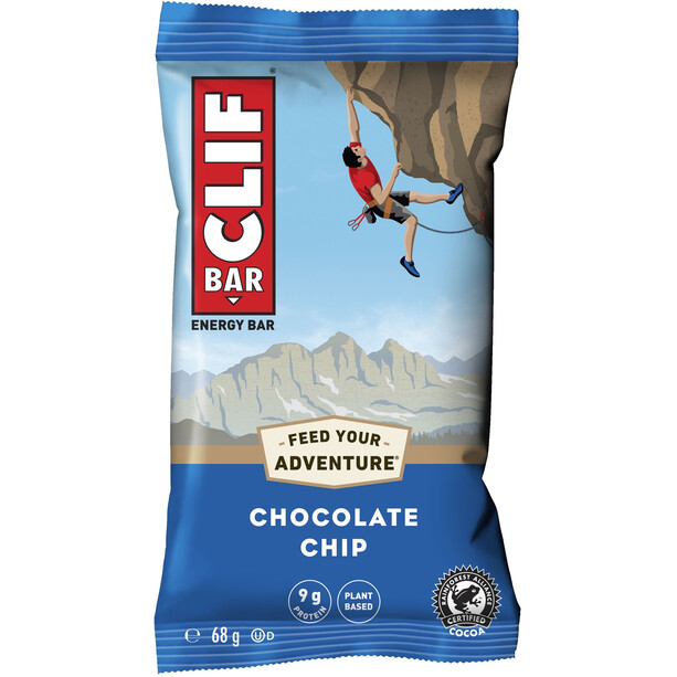 CLIF Bar Energy Riegel Box 12 x 68g Schokolade Chip