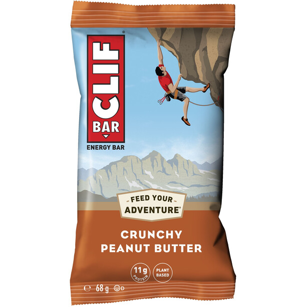 CLIF Bar Energy Riegel Box 12 x 68g Crunchy Peanutbutter