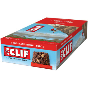 CLIF Bar Caja Barritas Energéticas 12 x 68g, Chocolate Almond Fudge 