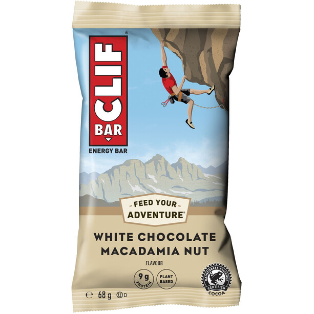 CLIF Bar Energy Riegel Box 12 x 68g Weiße Schokolade Macadamianuss