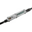 Lezyne CNC Micro Floor Drive Digital HPG Mini pompa, argento/nero