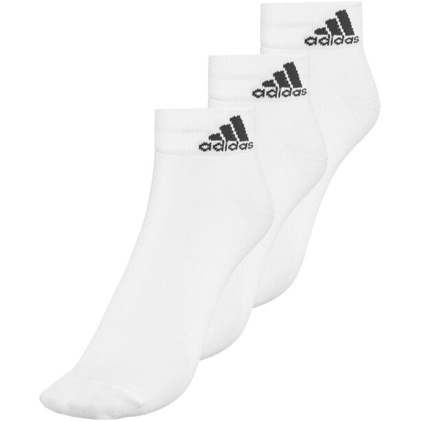 adidas Performance Thin 3PP Ankle Socks white/white/black