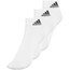 adidas Performance Thin 3PP Chaussettes course à pied, blanc