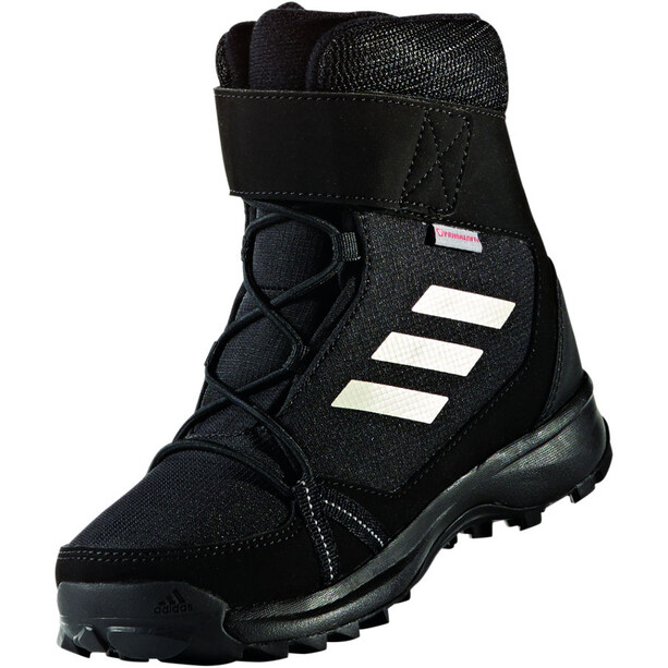 adidas TERREX Snow High Shoes Kids core black/chalk white/grey four