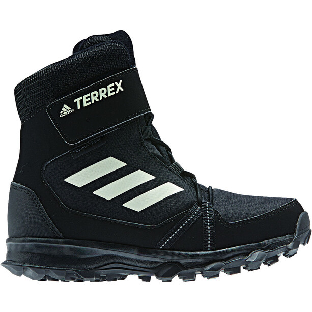 adidas TERREX Snow High Shoes Kids core black/chalk white/grey four