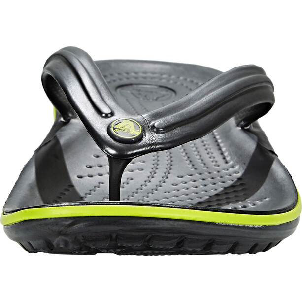 Crocs Crocband Flip Sandals graphite/volt green
