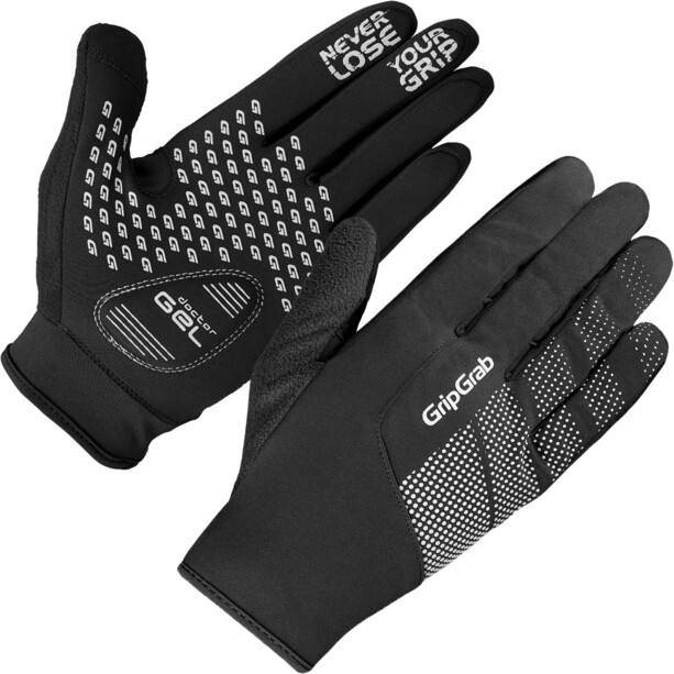 GripGrab Ride Windproof Midseason Handschuhe schwarz