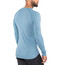 Woolpower Lite T-shirt manches longues à col ras-du-cou, bleu