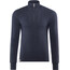 Woolpower 400 Sweat-shirt à col roulé avec demi-zip, bleu