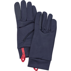 Hestra Touch Point Dry Wool hansker 5-finger Blå Blå