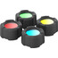 Ledlenser Color Filter Set Filtri colorati 32,5mm, nero