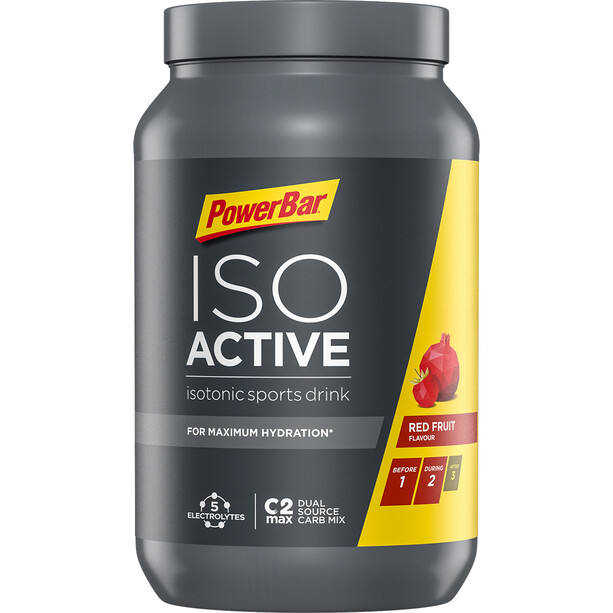 Powerbar Isoactive Isotonic Sports Drink Dose 1320g Rote Früchte Punch