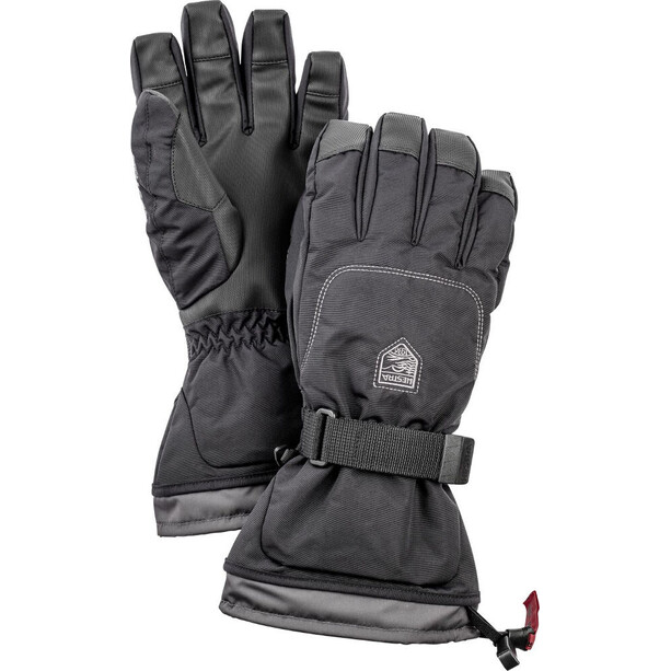 Hestra Gauntlet Sr. 5 Finger Handschuhe schwarz