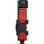 ABUS 6055/85 SH Bordo Lite Taittolukko, punainen/musta