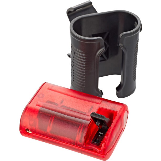 Busch + Müller IXBACK Senso USB Faretto posteriore, rosso/nero