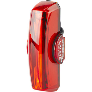 CatEye TL-LD710GK Rapid X2G Kinetic Luce posteriore a LED con luce freno, rosso rosso