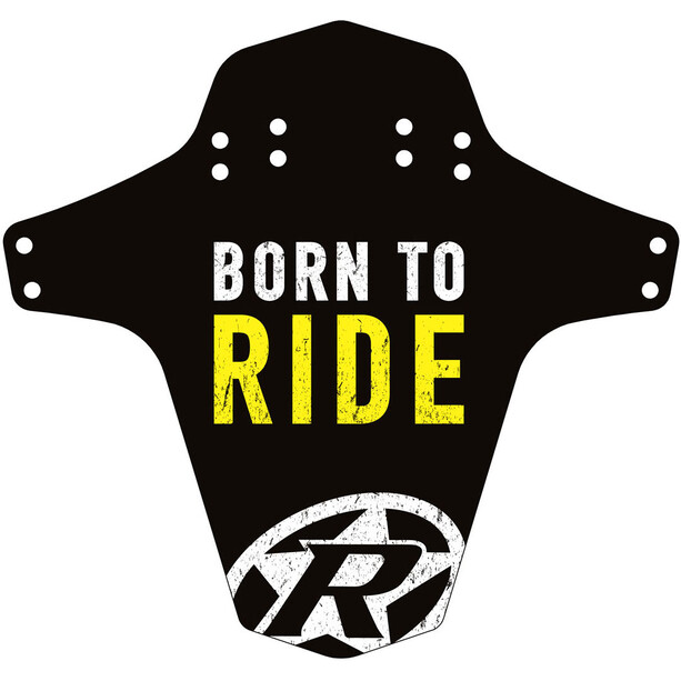 Reverse Born to Ride Garde-boue, noir/jaune