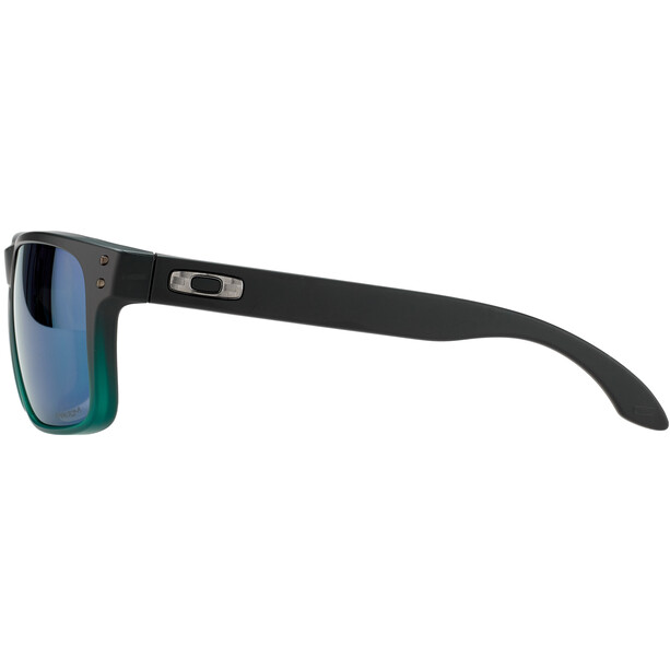 Oakley Holbrook Okulary przeciwsłoneczne Mężczyźni, czarny/zielony