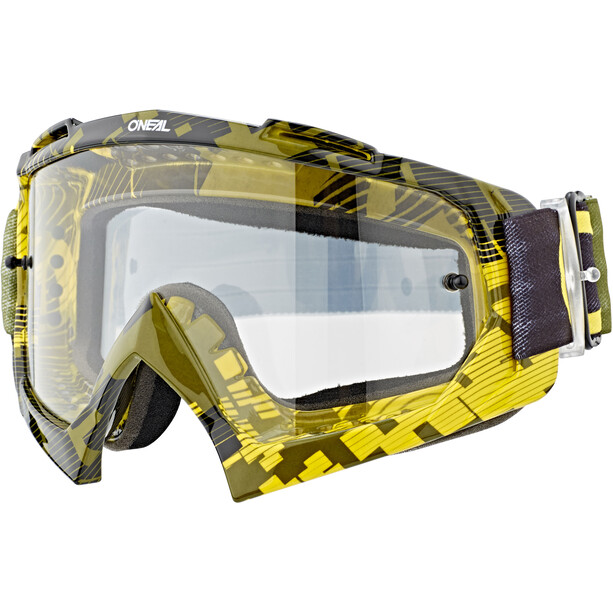 O'Neal B-10 Goggles, geel/zwart