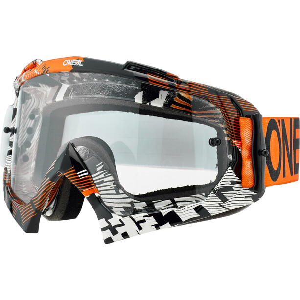 O'Neal B-10 Goggles orange/weiß