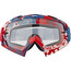 O'Neal B-10 Goggles pixel red/blue-clear