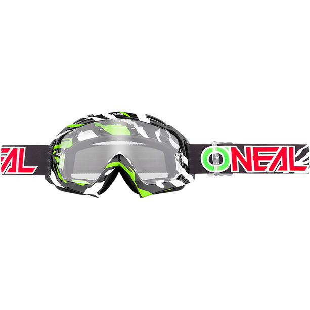 O'Neal B-10 Goggles, zwart/groen