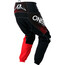 O'Neal Element Pantalones Hombre, negro/rojo