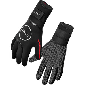Zone3 Neoprene Heat-Tech Handsker, sort/rød sort/rød
