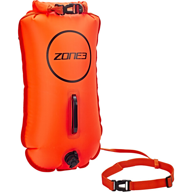 Zone3 Swim Safety Buoy Dry Bag 28l orange