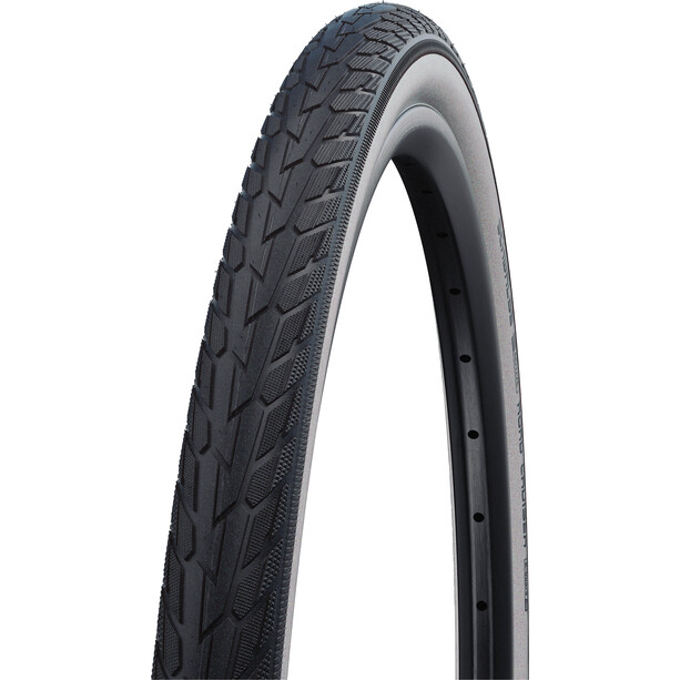 SCHWALBE Road Cruiser Clincher Tyre 24x1.75" K-Guard Active whitewall