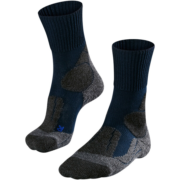 Falke TK1 Cool Trekking Socken Herren blau/grau