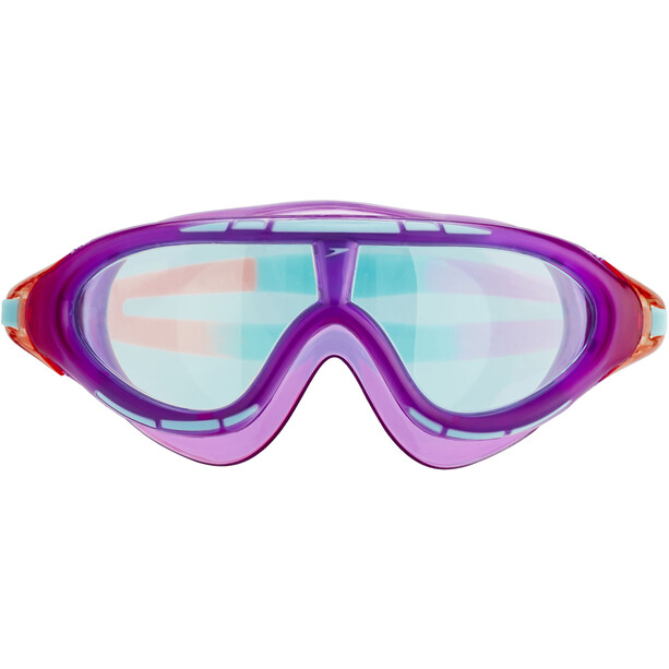 speedo Biofuse Rift Goggles Kids orchid/soft coral/peppermint