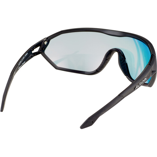 Alpina S-Way QVM+ Okulary rowerowe, czarny