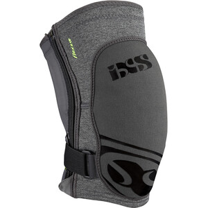 IXS Flow Zip Protezione ginocchio, grigio grigio