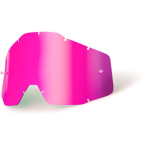 100% Replacement Lenses pink / mirror
