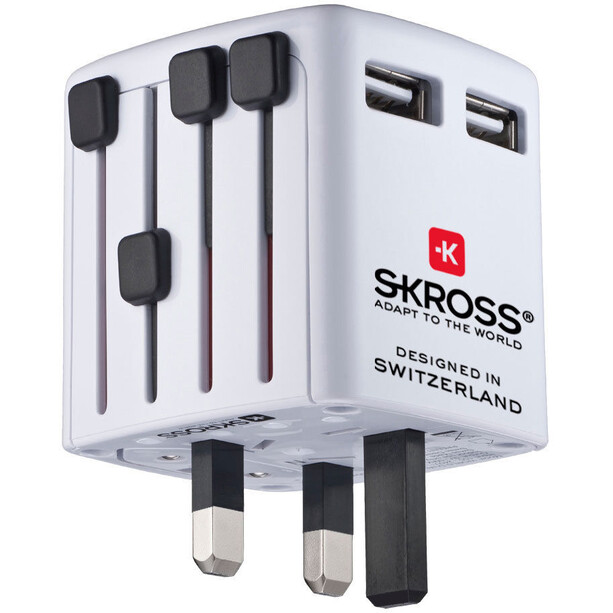 SKROSS World USB Ladegerät 2 USB Ausgänge