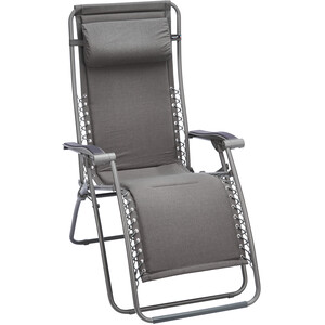 Lafuma Mobilier RSX Chaise longue Polycoton, gris gris