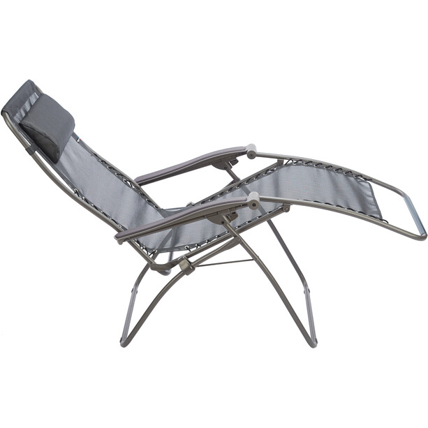 Lafuma Mobilier RSXA Relax Chair with Cannage Phifertex noir