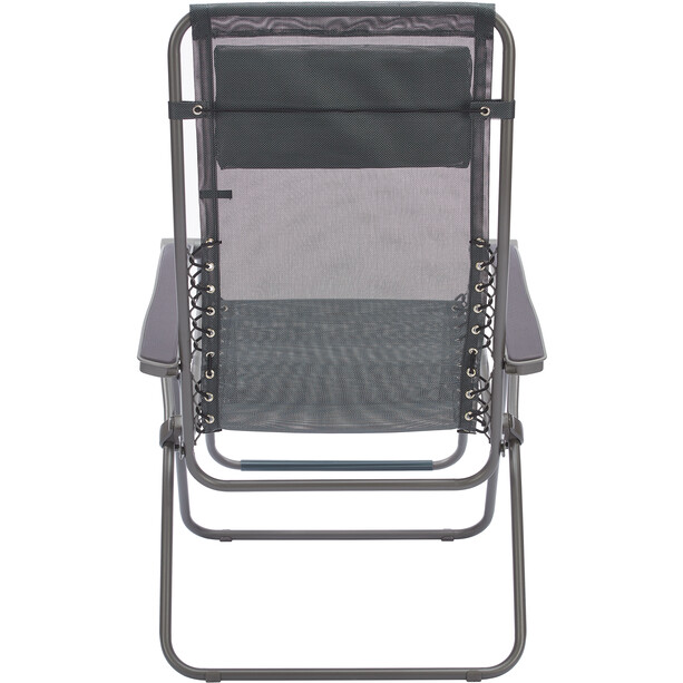 Lafuma Mobilier RSXA Relax Chair with Cannage Phifertex noir