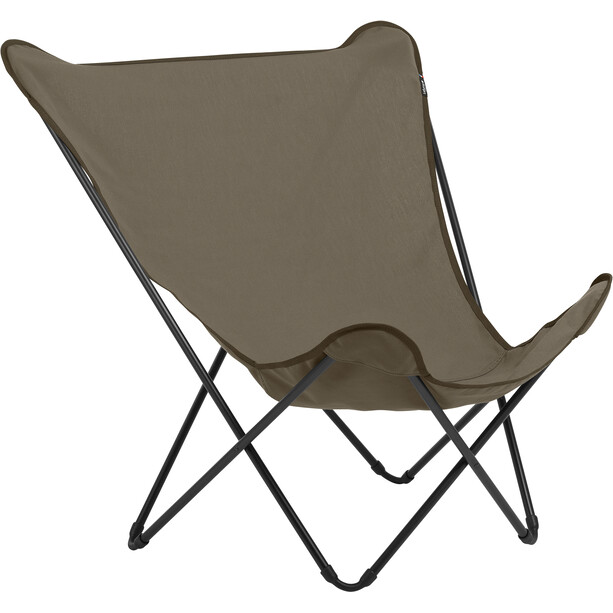 Lafuma Mobilier Pop Up XL Chaise pliante Airlon + Uni, marron/noir