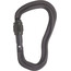 AustriAlpin Pirum GI Screwgate Carabiner with Visual Safety Band matte black anodised