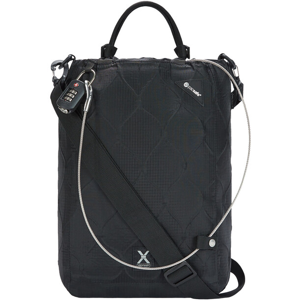 Pacsafe Travelsafe X15 Tragbarer Safe & Rucksack Einsatz schwarz