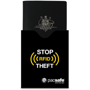 Pacsafe RFIDsleeve 50 Passport Protector black black