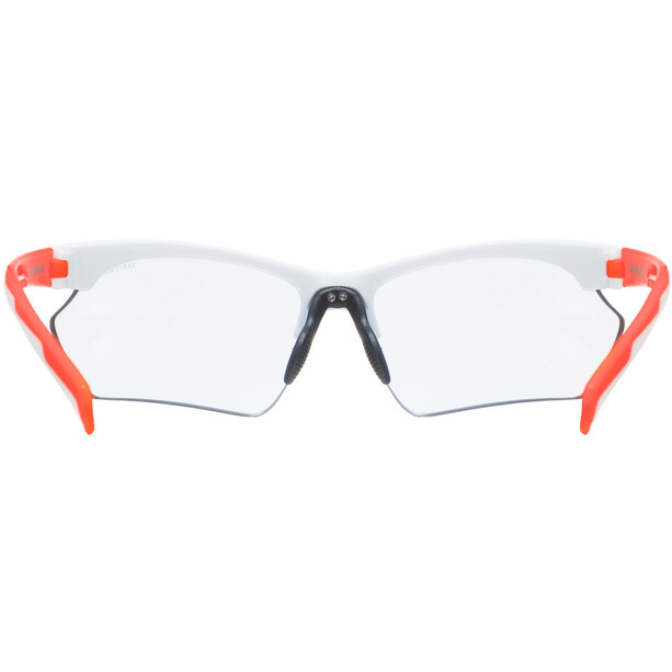 UVEX Sportstyle 802 V Gafas, blanco/naranja