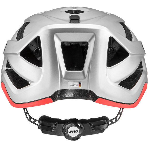 UVEX Active CC Helmet silver-orange matt