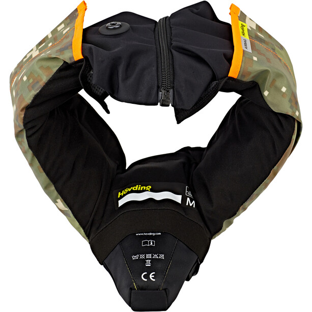 Hövding Airbag 2.0 Kołnierz - niewidzialny kask rowerowy, oliwkowy/zielony